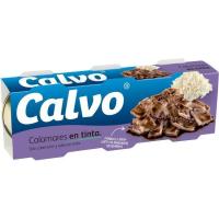 Calamar en su tinta CALVO, pack 3x80 g