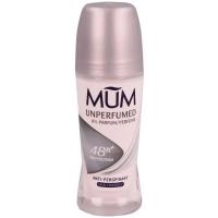 Desodorante para mujer sens. sin perfume MUM, roll on 50 ml 