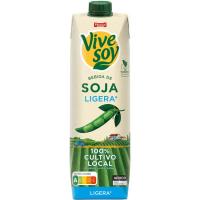 Bebida de soja ligera PASCUAL Vive Soy, brik 1 litro