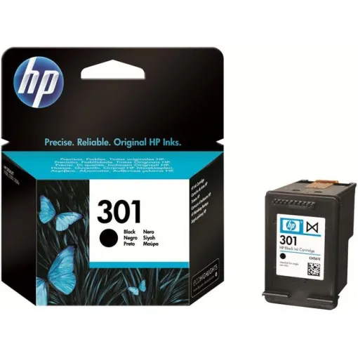 Cartucho de tinta original negro, CH561EE, 301 HP, 1 ud