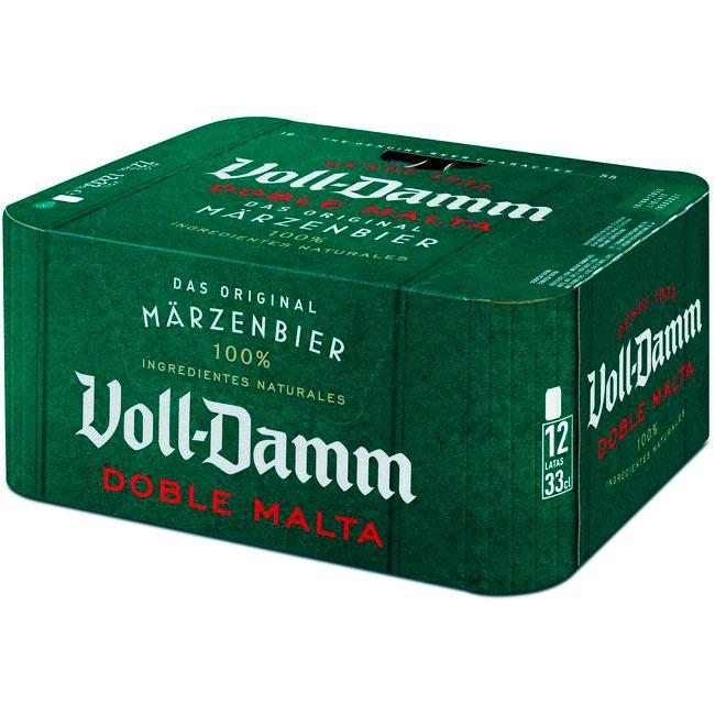 precios Cerveza Voll-Damm, Pack Lata 12X33 Cl en Eroski