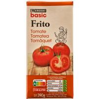 EROSKI BASIC tomate frijitua, brika 390 g