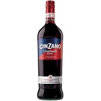 Vermouth Rojo CINZANO, botella 1 litro
