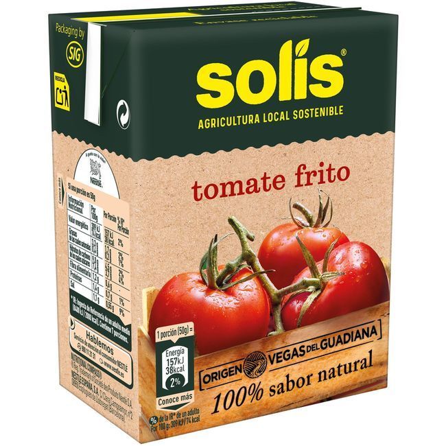 SOLIS tomate frijitua, brika 350 g