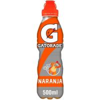 Bebida de naranja para deportistas GATORADE, botellín 50 cl