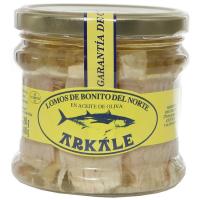 Lomo de bonito en aceite de oliva ARKALE, frasco 400 g