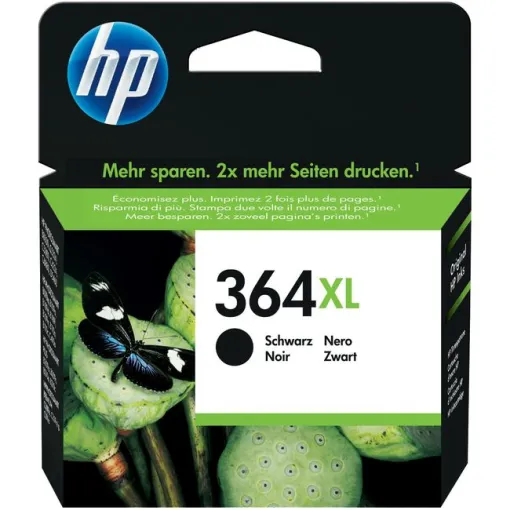 Cartucho de tinta original negro,CN684EE, 364 XL HP, 1 ud