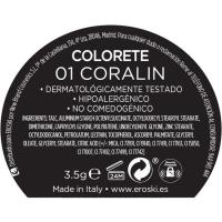 Colorete 01 Coralin belle&MAKE-UP, pack 1 unid.