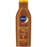 Leche solar de zanahoria FP6 NIVEA, bote 200 ml