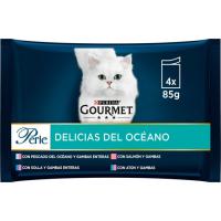 GOURMET PERLE SIMPLY SEA katuentzako jakia, sorta 4x85 g