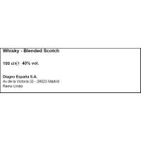 Whisky Premium BUCHANAN¿S, botella 1 litro