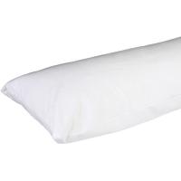 Funda de almohada impermeable, 100% algodón, blanco, Talla 135, EROSKI