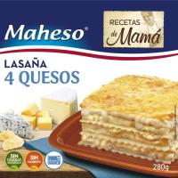 MAHESO 4 gaztako lasagna, kutxa 280 g