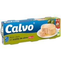 Atún claro en aceite de oliva La Española CALVO, pack 3x100 g