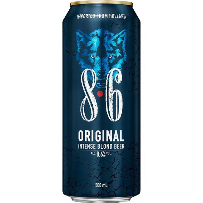 precios Cerveza Original 8.6, Lata 50 Cl en Eroski