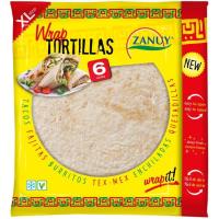 ZANUY wrap tortilla, 6 ale, paketea 375 g