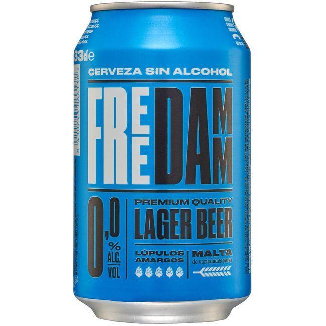 precios Cerveza Sin Alcohol Free Damm, Lata 33 Cl en Eroski