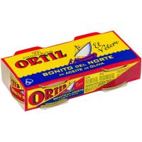 Bonito del Norte en aceite de oliva ORTIZ, pack 2x63 g