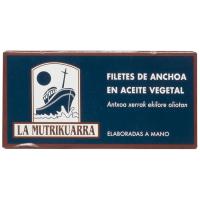 Filete de anchoas LA MUTRIKUARRA, lata 30 g