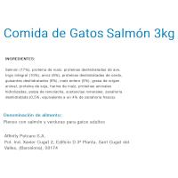 Alimento de salmón-arroz gato adulto ULTIMA, saco 3 kg