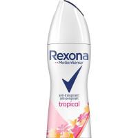 Desodorante para mujer Tropical REXONA, spray 200 ml