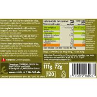 Ventresca de atún claro en aceite de oliva EROSKI, lata 111 g