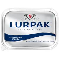 Mantequilla con sal fácil de untar LURPAK, tarrina 250 g