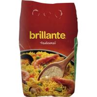 Arroz vaporizado BRILLANTE, bolsa 2 kg