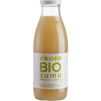 Zumo ecológico de pera-limón ÉKOLO, botella 75 cl