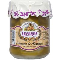 Alcachofa en aceite de oliva LEYENDA, frasco 380 g