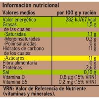 Activita sabor de fresa-plátano-coco-piña EROSKI, pack 12x100 ml