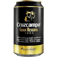 Cerveza Gran Reserva CRUZCAMPO, lata 33 cl