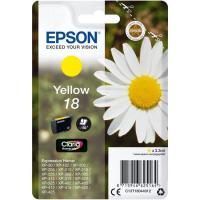 Cartucho de tinta original amarillo T1804 EPSON, 1 ud