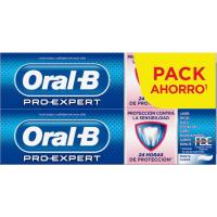 Dentífrico sensitive ORAL-B PRO EXPERT, pack 2x75 ml