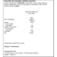 PICÓ mazapanezko figuratxoak, kutxa 150 g