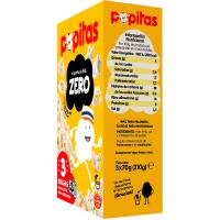 Palomitas zero POPITAS, pack 3x70 g