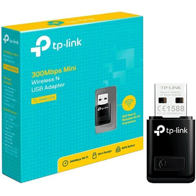 Mini Adaptador Usb Inal Mbrico Wifi Tl Wn N Tp Link