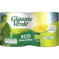 Maíz ecológico GIGANTE VERDE, pack 2x140 g