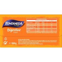 Galleta Digestive de avena FONTANEDA, caja 550 g