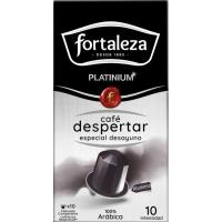 Café Despertar compatible con Nespresso FORTALEZA, caja 10 uds