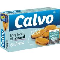 Mejillón al natural 14/19 piezas CALVO, lata 69 g