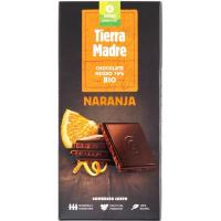 Chocolate negro 70% sabor naranja OXFAM, tableta 100 g