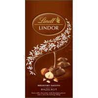 LINDT LINDOR txokolatea hurrekin, tableta 100 g