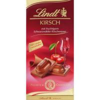 Chocolate Kirsch LINDT, tableta 100 g