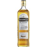 Whisky original BUSHMILLS, botella 70 cl