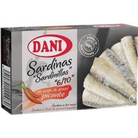 Sardinilla picante DANI, lata 90 g