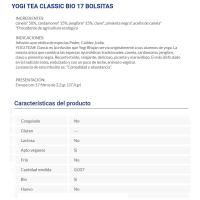 Té Classic YOGI TEA, caja 37,4 g
