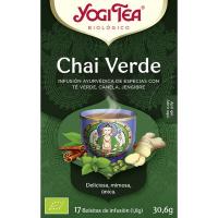 Té Chai verde YOGI TEA, caja 30,6 g