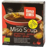 Sopa mijo-jenjibre LIMA, paquete 4 x 15 g