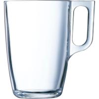 Taza Mug de vidrio transparente liso LUMINARC, 32 cl